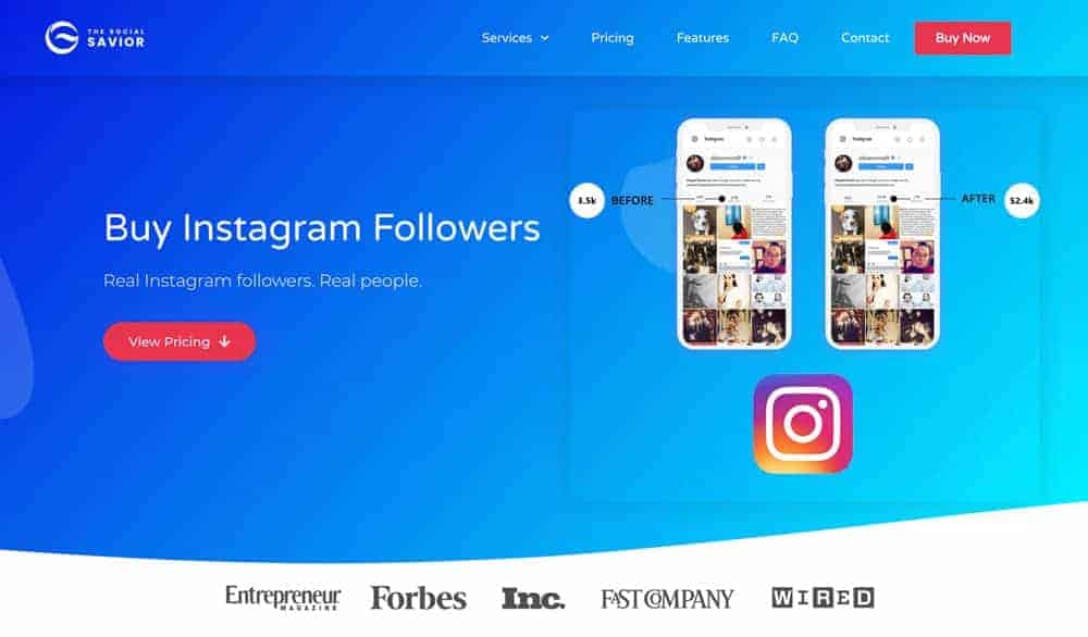 Buy Instagram Followers from The Social Savior